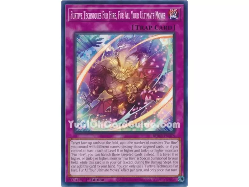 Furtive Techniques Fur Hire, Fur All Your Ultimate Moves (Common)