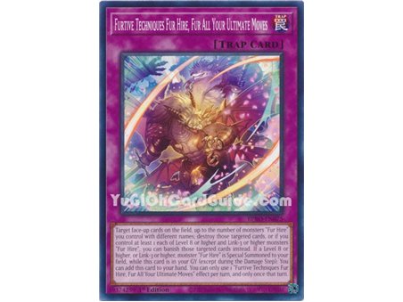 Furtive Techniques Fur Hire, Fur All Your Ultimate Moves (Common)