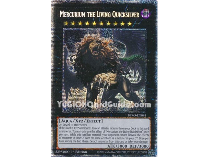 Mercurium the Living Quicksilver (Ultra Rare)