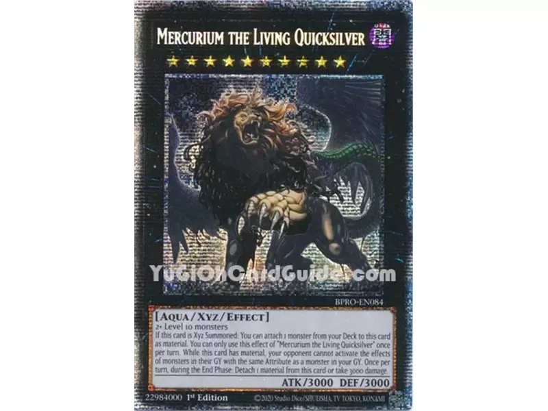 Mercurium the Living Quicksilver (Ultra Rare)