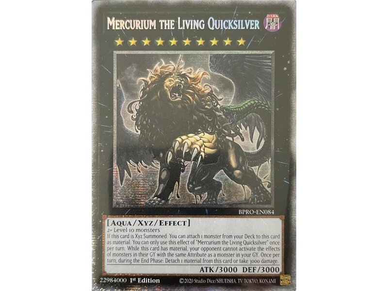 Mercurium the Living Quicksilver (Starlight Rare)