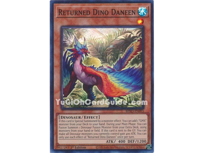 Returned Dino Daneen (Super Rare)