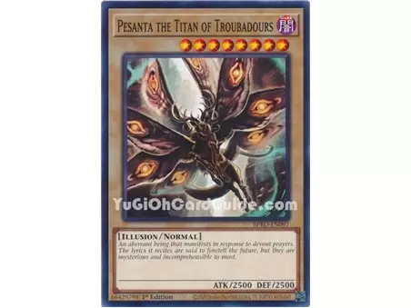 Pesanta the Titan of Troubadours (Common)