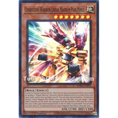 Conduction Warrior Linear Magnum Plus Minus (Super Rare)