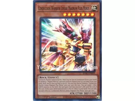 Conduction Warrior Linear Magnum Plus Minus (Super Rare)