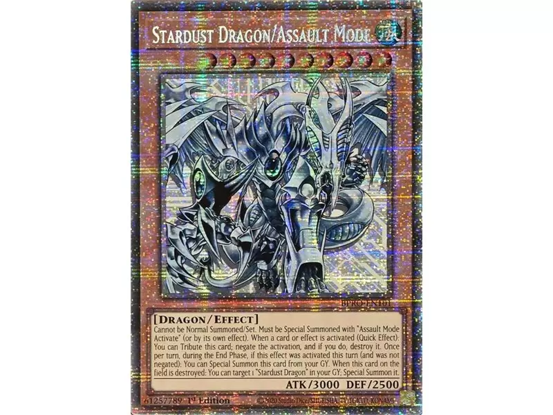 Stardust Dragon/Assault Mode Alternate Artwork (Starlight Rare) Stardust Dragon/Assault Mode Alternate Artwork (Starlight Rare)
