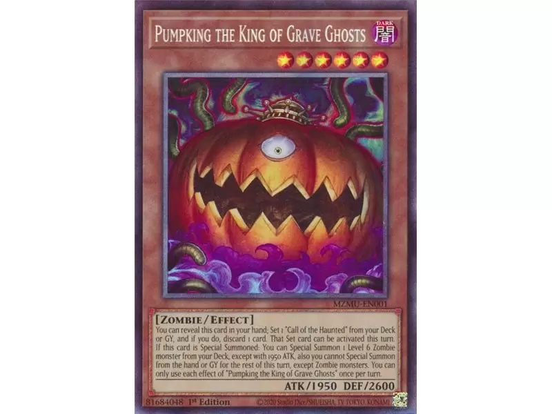 Pumpking the King of Grave Ghosts (Collector's Rare)