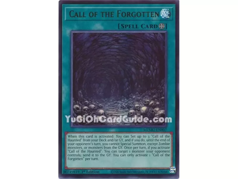 Call of the Forgotten (Ultra Rare)