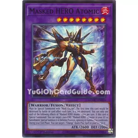 Masked HERO Atomic (Super Rare) 