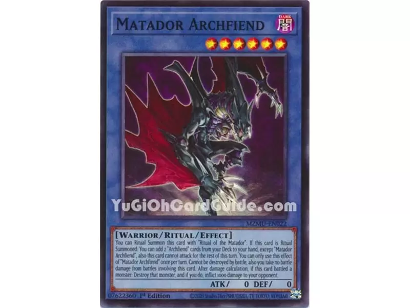Matador Archfiend (Super Rare) 