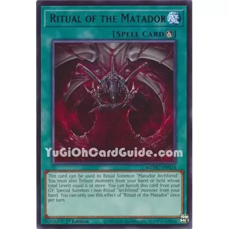 Ritual of the Matador (Rare)