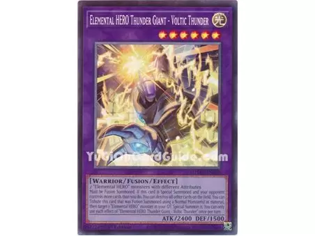 Elemental HERO Thunder Giant - Voltic Thunder (Super Rare) 