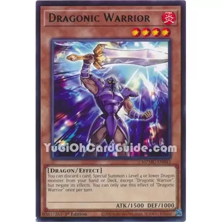 Dragonic Warrior (Rare)