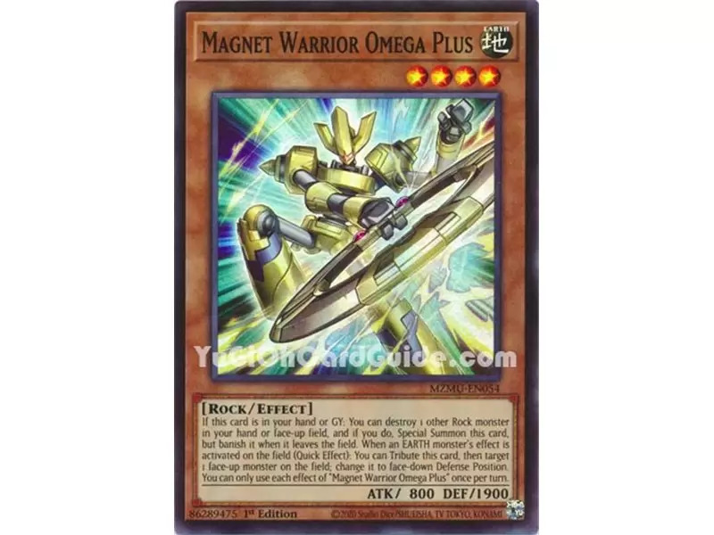 Magnet Warrior Omega Plus (Super Rare) 