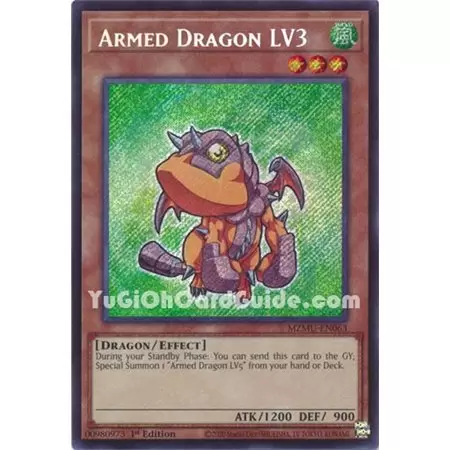 Armed Dragon LV3 (Secret Rare)