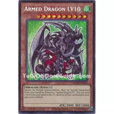 Armed Dragon LV10 (Secret Rare)