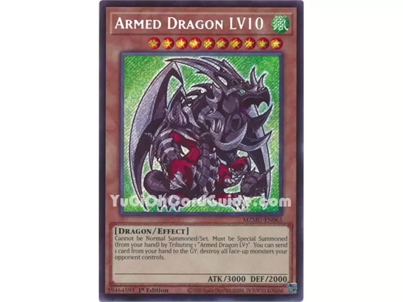 Armed Dragon LV10 (Secret Rare)