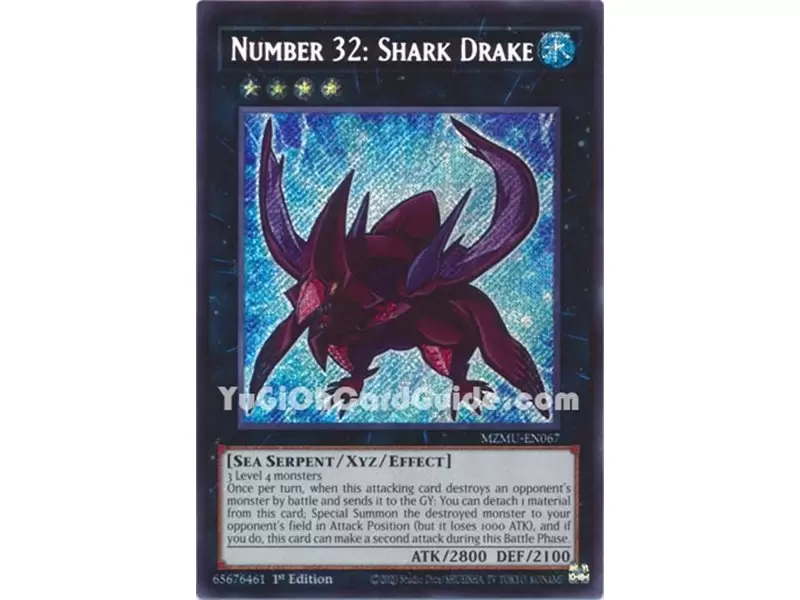Number 32: Shark Drake (Secret Rare)