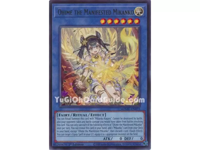 Ohime the Manifested Mikanko (Ultra Rare)