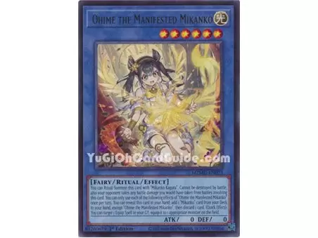Ohime the Manifested Mikanko (Ultra Rare)