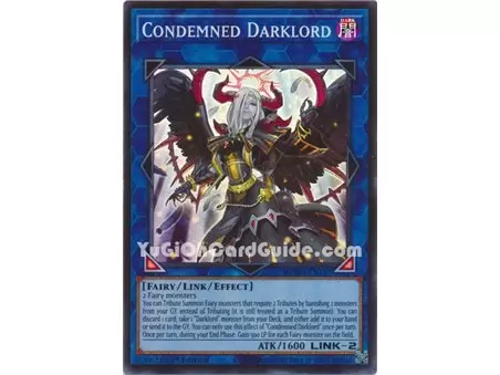 Condemned Darklord (Super Rare) 
