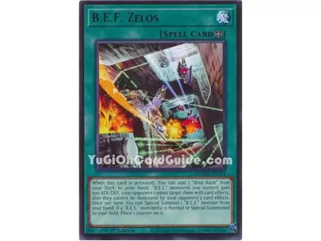 B.E.F. Zelos (Rare)