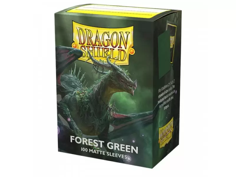 Micas Dragon Shield Standard Matte C/100 Forest Green