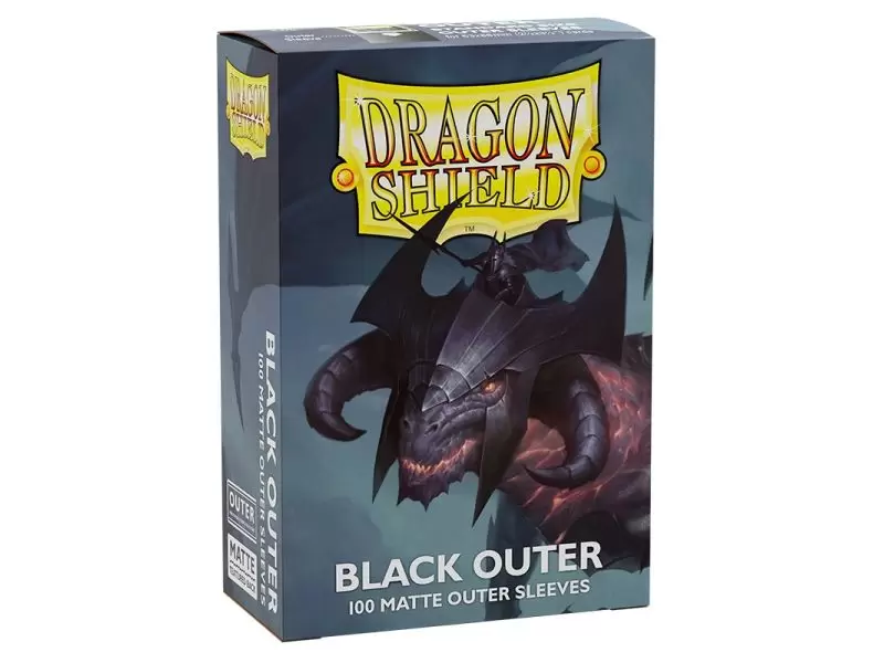 Micas Dragon Shield Standard Outer C/100 Black