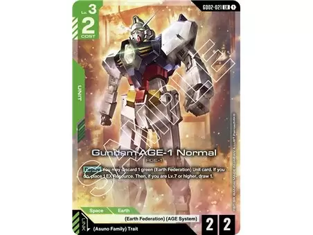 Gundam AGE-1 Normal (Legend Rare)