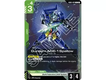 Gundam AGE-1 Spallow (Rare)