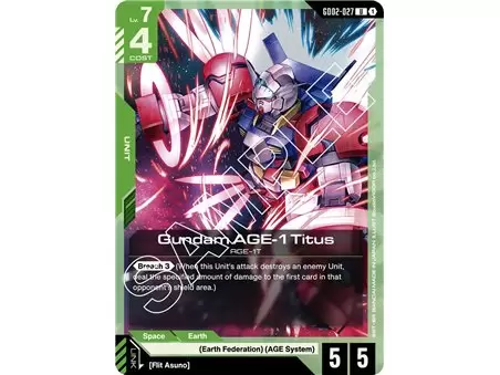 Gundam AGE-1 Titus (Uncommon)