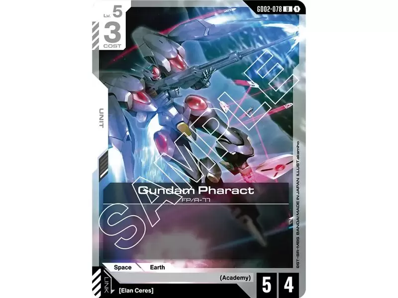 Gundam Pharact (Uncommon)