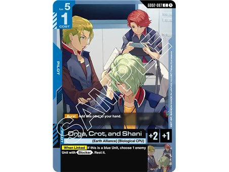 Orga, Crot, and Shani (Common)