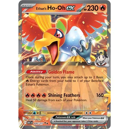 Ethan's Ho-Oh ex (Double Rare)