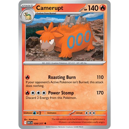 Camerupt (Uncommon)
