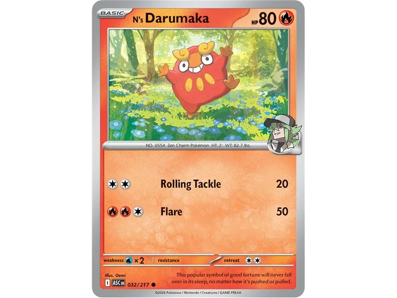 N's Darumaka (Common)