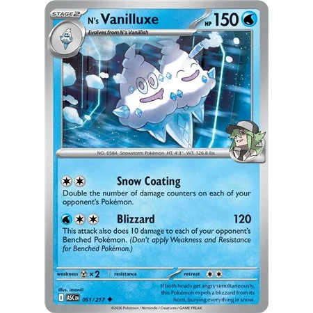 N's Vanilluxe (Uncommon)