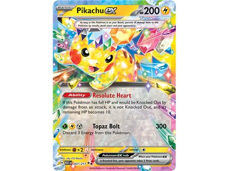Pikachu ex (Double Rare)