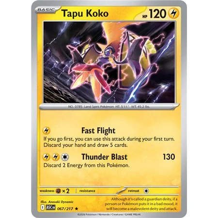 Tapu Koko (Rare Holofoil)