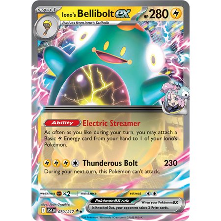 Iono's Bellibolt ex (Double Rare)