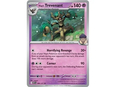 Hop's Trevenant (Rare Holofoil)