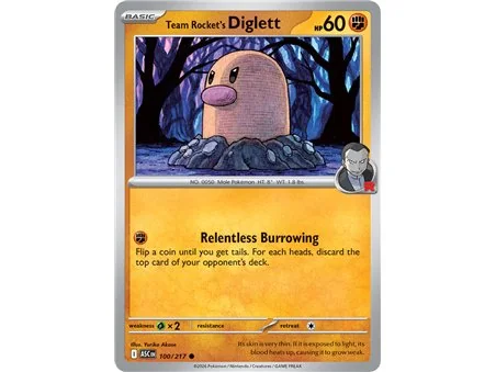 Team Rocket's Diglett (Common)