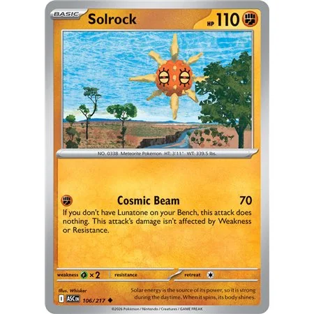 Solrock (Uncommon)