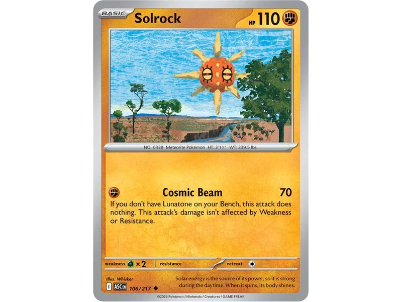 Solrock (Uncommon)