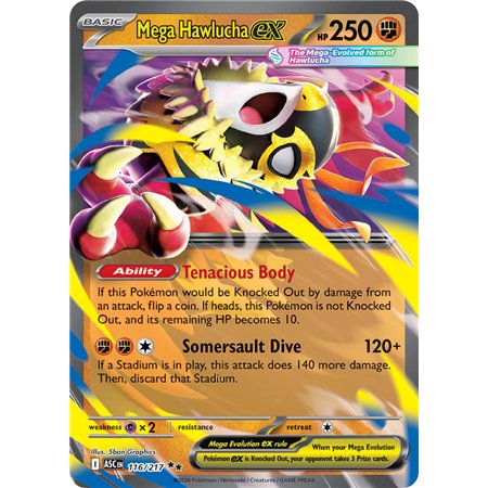 Mega Hawlucha ex (Double Rare)