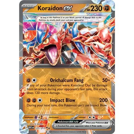 Koraidon ex (Double Rare)