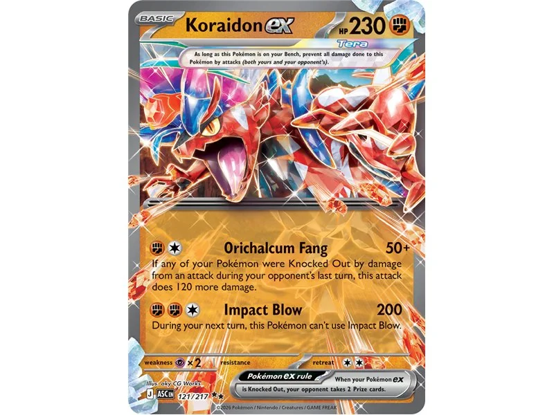 Koraidon ex (Double Rare)