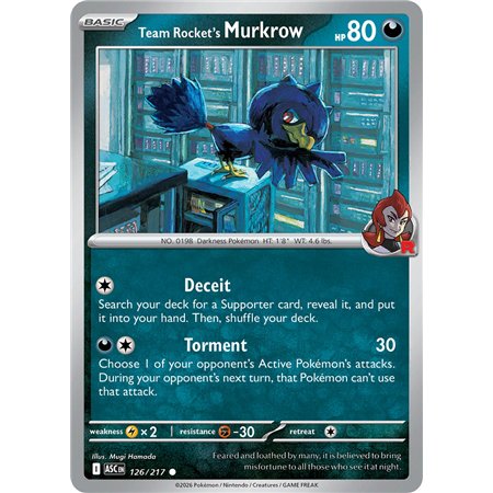 Team Rocket's Murkrow (Common)