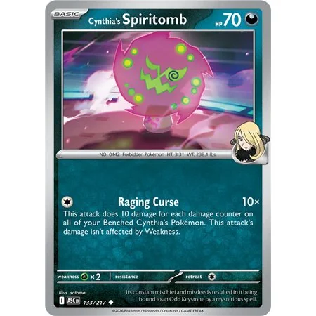 Cynthia's Spiritomb (Uncommon)