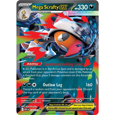 Mega Scrafty ex (Double Rare)